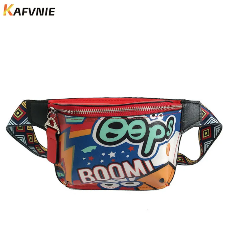 

KAFVNIE Handbags Women Bags Designer Waist Bag Fanny Packs Ladys Belt Bags Women's Famous Brand Chest Handbag Shoulder Bag Purse