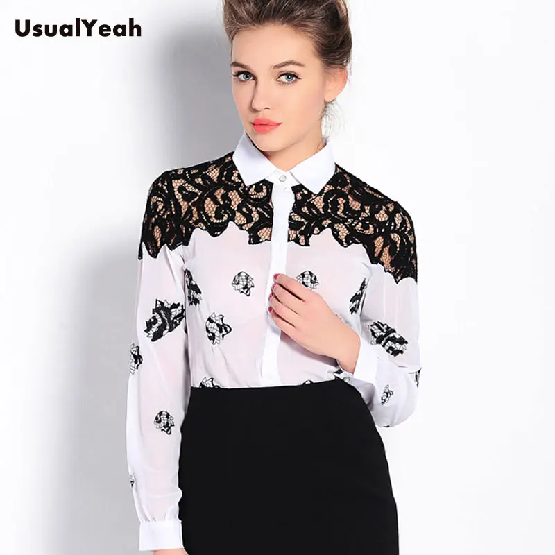 new-fashion-style-elegant-chiffon-embroidery-design-women's-body-blouse-tops-shirt-patchwork-lace-white-apricot-s-xl-sy0207