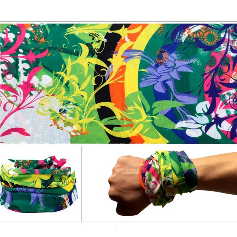 

Outdoor Sport Neck Scarf Multi-Functional Sunshade Dust-proof Wristband Hairband Cycling Climbing Hiking Scarves Face Mask