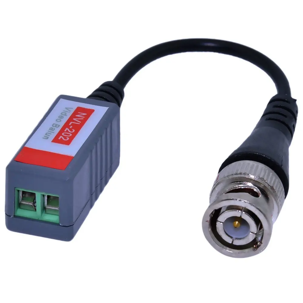 2 упаковки мини CCTV балун BNC вилка UTP KABEL Cat 5|balun bnc|bnc bncbnc balun |