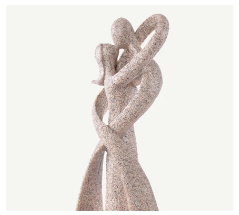 Абстрактная статуя Святого Валентина, современные украшения для дома из смолы, аксессуары для рабочего стола, статуэтка, украшения, подарок на день рождения, домашний декор