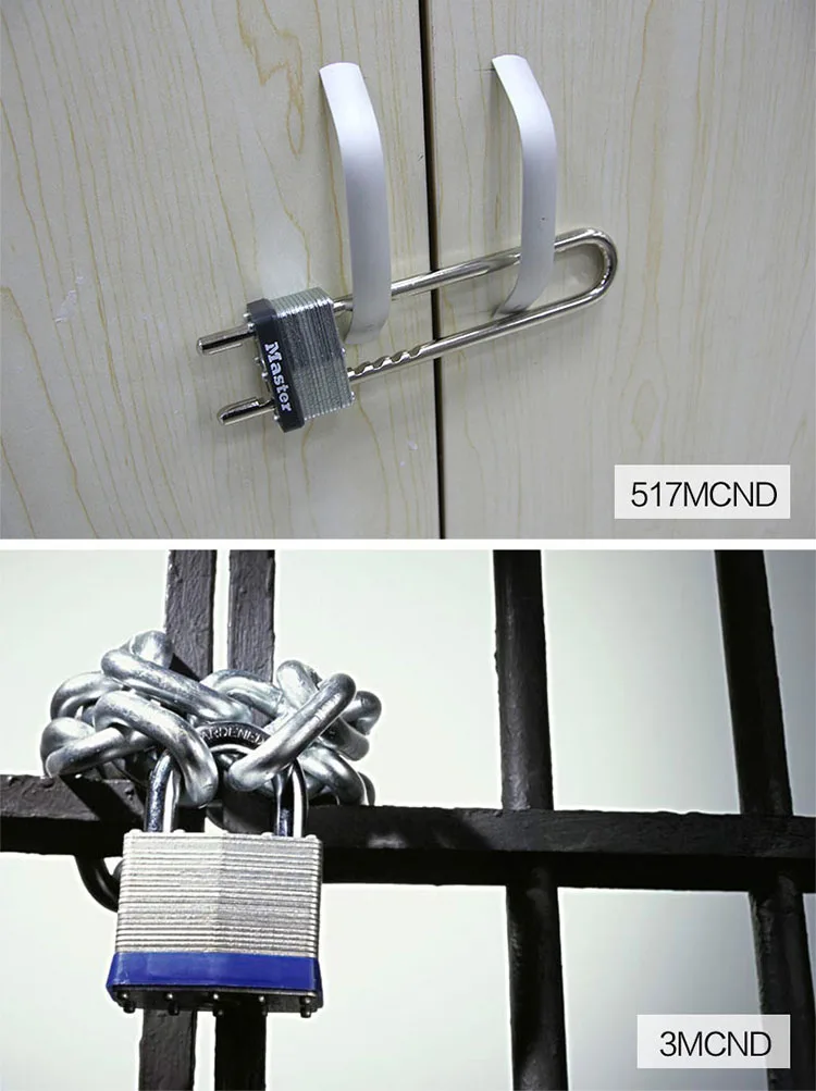 Master Lock Wide Laminated Steel Warded Padlock Anti-theft,Waterproof,No gallbladder layer home padlock dormitory outdoor lock (14)