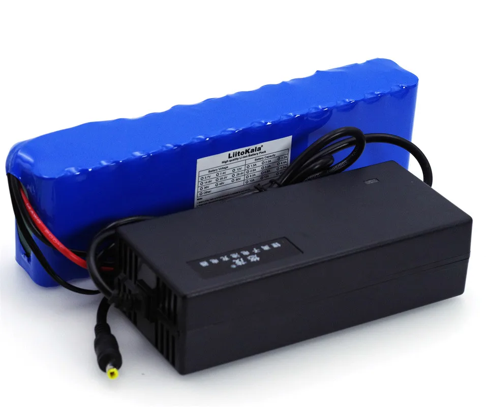 LiitoKala 48 v 5.2ah 13s2p мощная 18650 электрическая батарея для мотоцикла автомобиля DIY BMS