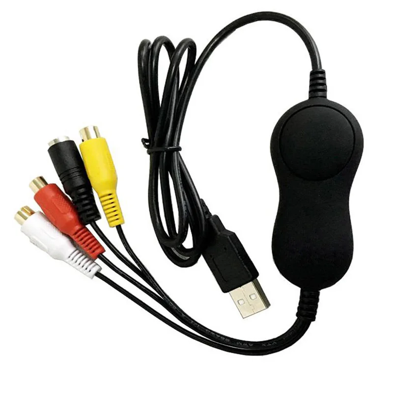 

USB Audio Video Capture Analog video recording for XBOX PS3 VHS Camcorder Support Windows MAC win10 OBS Vmix