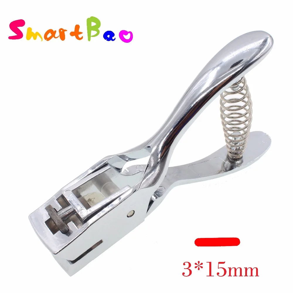 3mm*15mm Oval Hole Punch On Paper or PVC Card Manual Phone Protection