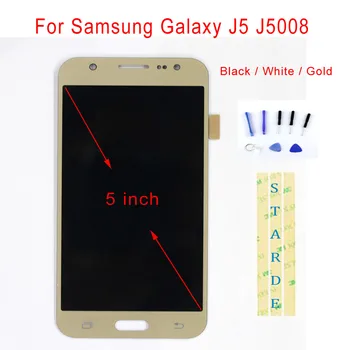 

STARDE Replacement LCD For Samsung Galaxy J5 J5008 LCD Display Touch Screen Digitizer Assembly 5"