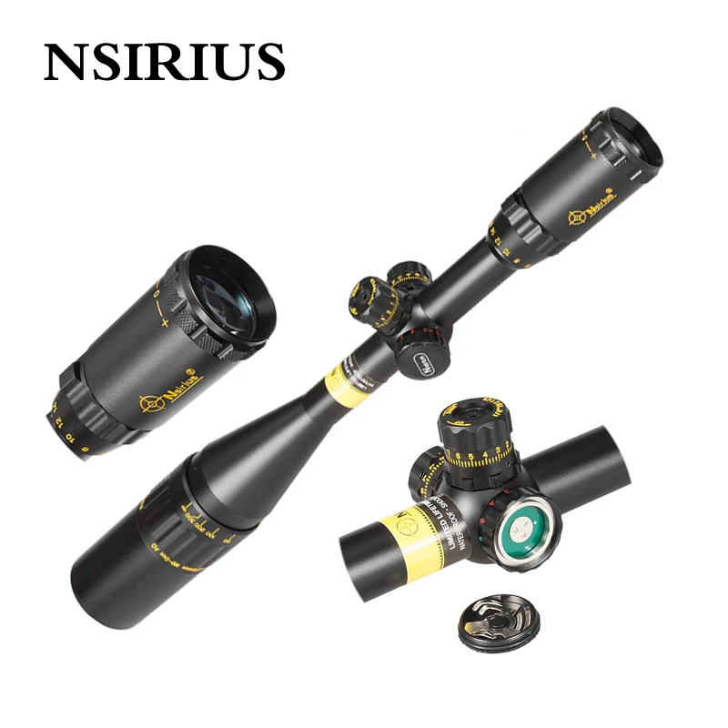 

Nsirius Optical 6-24x50 Scope Sight Sniper Hunting Field Precision Magnifying Riflescopes Red Dot Target Telescope Collimator