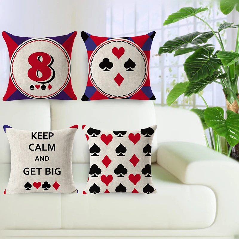 Cheap Price home decorative pillow linen cushion cover 45*45 pillowcase comfortable linen ...