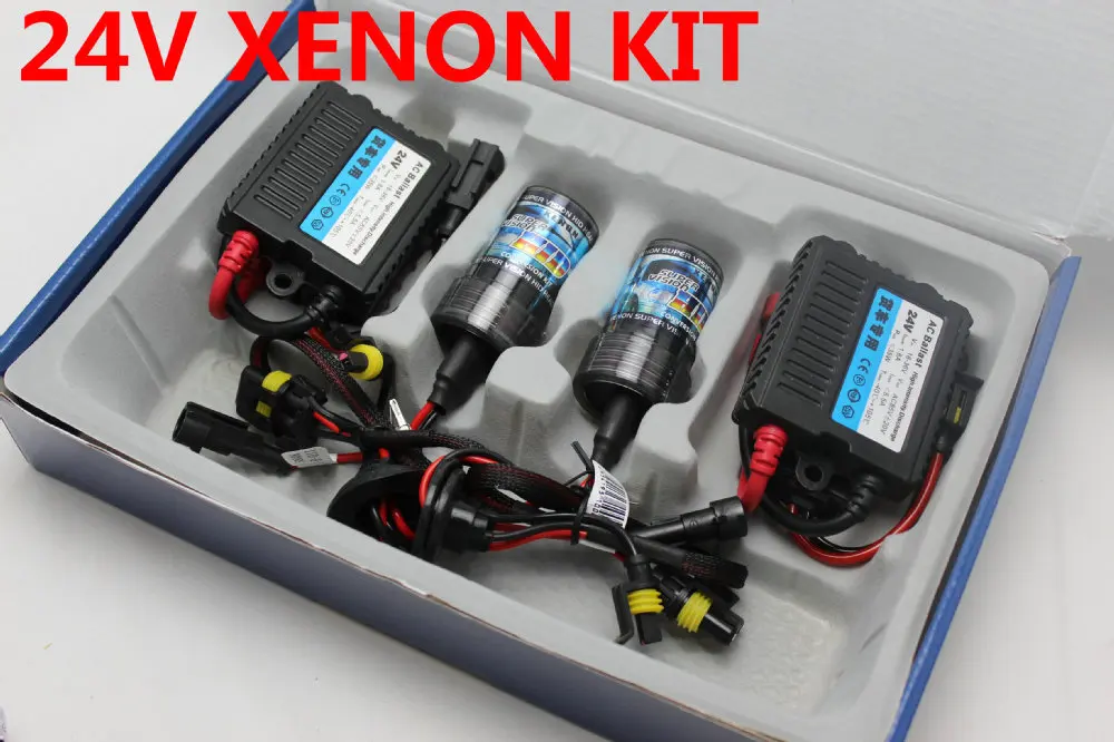 

FREE SHIPPING--24V 35W HID Xenon KIT,H1,H7,H4,H11,H27,HB3,HB4,3000K,4300K,5000K,6000K,8000K,10000K,12000K,