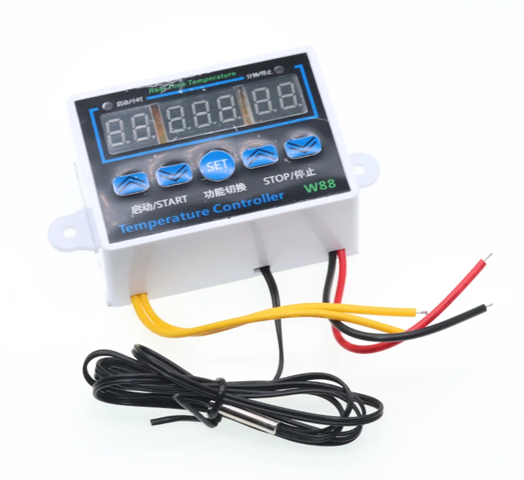 

W88 12V/24V/220V Digital Control Temperature Microcomputer Thermostat Switch Thermometer New Thermoregulator
