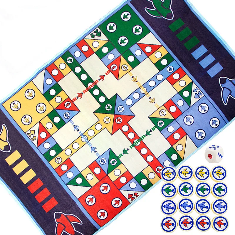 

Baby Kids Creeping Carpet Mat Party Games Flight Chess Puzzle Mats Parent-Child Interaction Gift Toys for Kids Adults