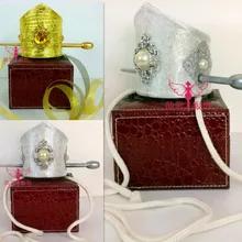 Опера тиара золото и серебро 3 вида конструкций мужская шляпа Древний китайский ребенок принц волос диадемы Hanfu Cos шляпа для меча также