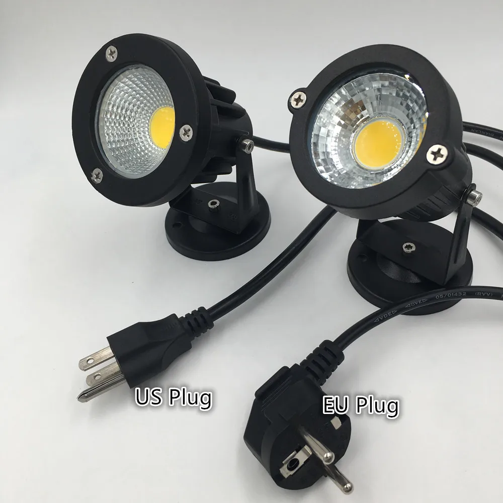 Lâmpadas do Gramado livre paisagem lâmpada led de Led Power : 3w/5w/7w/9w Epistar Cob