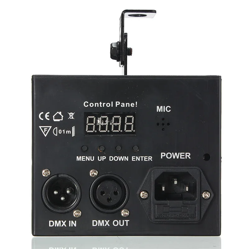 6 Вт AC90 240V светодиодный RGB Авто/Звуковое управление DMX512 строб сцена эффект