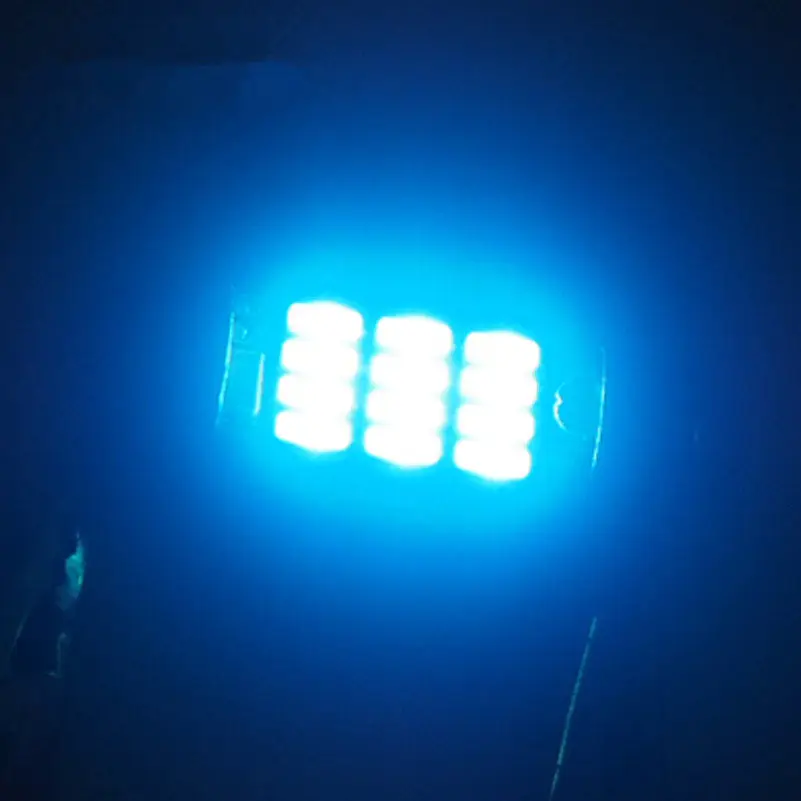 4 шт. светодиодный фонарь C5W 36 мм 12SMD купольный светильник для салона автомобиля ing
