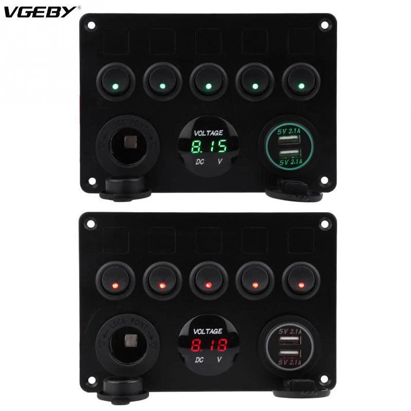 Toggle Switch Panel