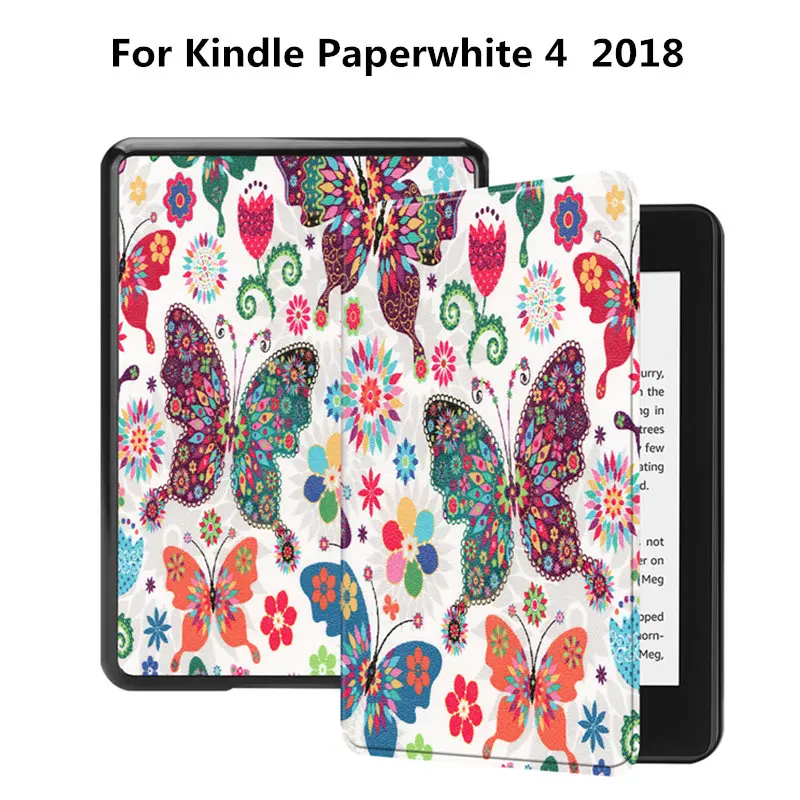 Модные тонкие из искусственной кожи Книга чехол для нового Amazon Kindle Paperwhite 4 6 ''10th защитный чехол для 2018 Paperwhite 4 E-Book Модные тонкие из искусственной кожи Книга чехол для нового Amazon Kindle Paperwhite 4 6 ''10th защитный чехол для 2018 Paperwhite 4 E-Book