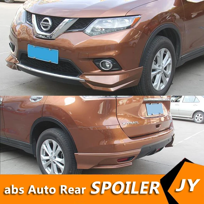 Для NISSAN X-TRAIL Body kit спойлер- для X-TRAIL KD ABS задний спойлер передний бампер диффузор защитные бамперы