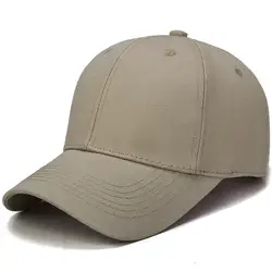 2018 Новая мода твердая шляпа хлопок свет настольные однотонная бейсбольная кепка Кепки Мужская шапочка из спандекса открытый шляпа от