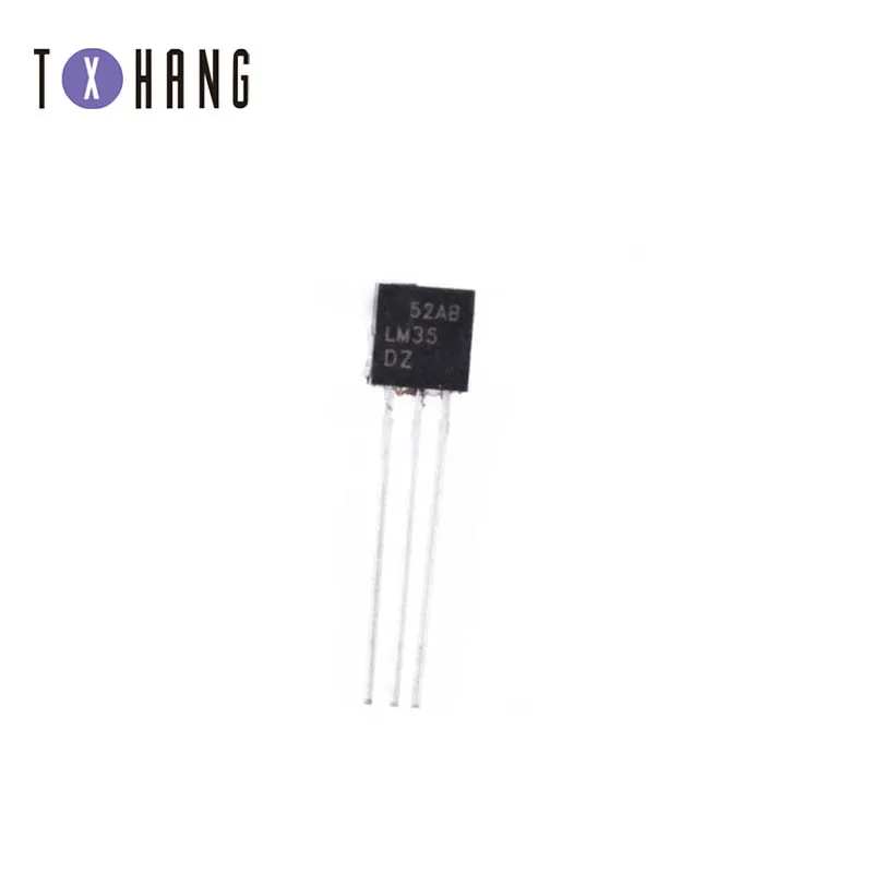 

5PCS LM35DZ TO-92 LM35 Precision Centigrade Temperature Sensors