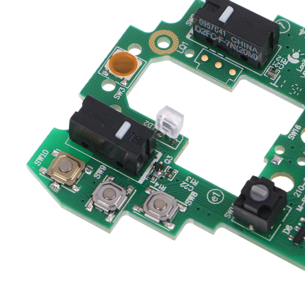 Ratón placa base superior de la placa base clave junta para Logitech G700 G700S de ratón de juego