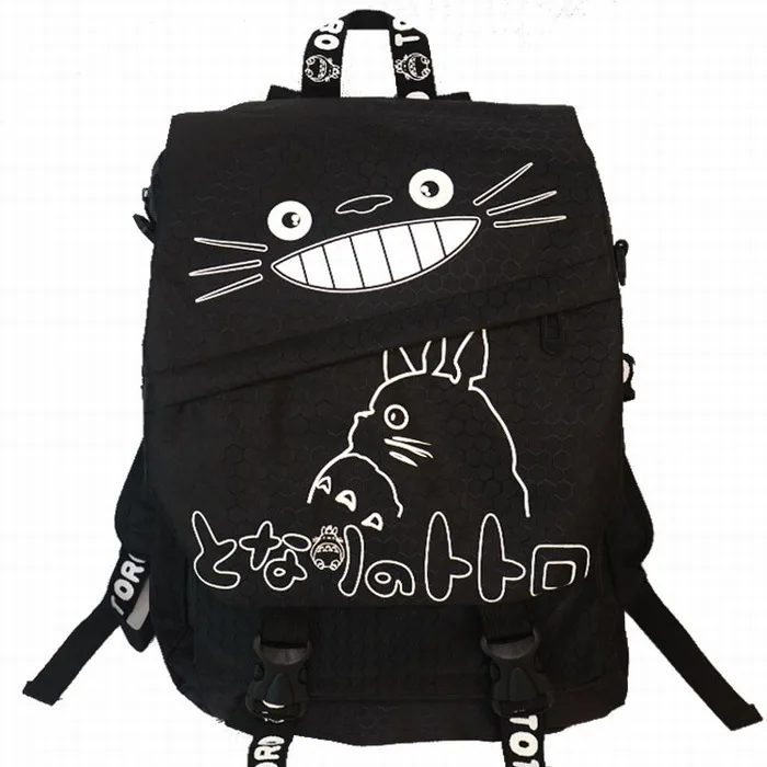 

My Neighbor Totoro Anime Backpack teenagers Men women's Student Cartoon School Bags travel Backpacks Shoulder Bag