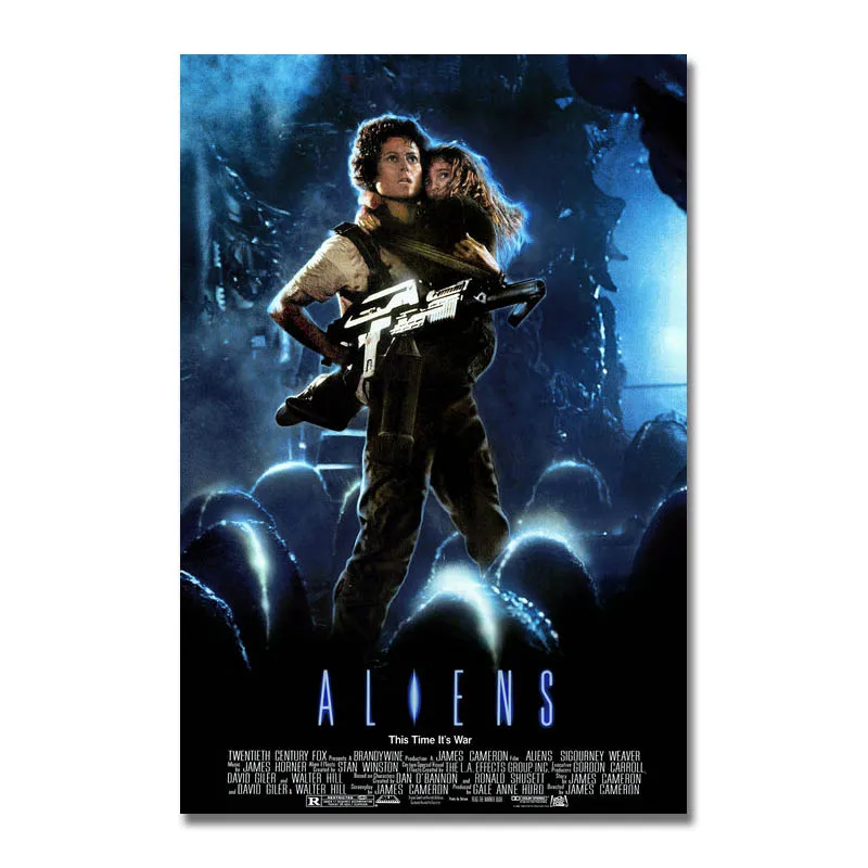 ALIEN Horror Predator Classic Movie Poster Fabric 8x12 20x30 24x36 E-2629