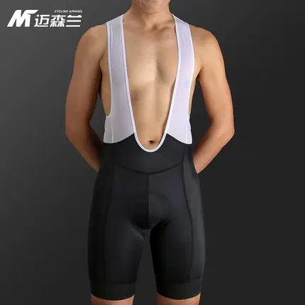 

MYSENLAN Lucas cycling vest men's road bike training suit riding strap shorts jumpsuit Bib Shorts
