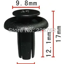 100 шт. Плащаница печать Совет push-Тип фиксатор для Mazda ga5r-56-392 626 1994-на Крепежи для автомобили пластиковые