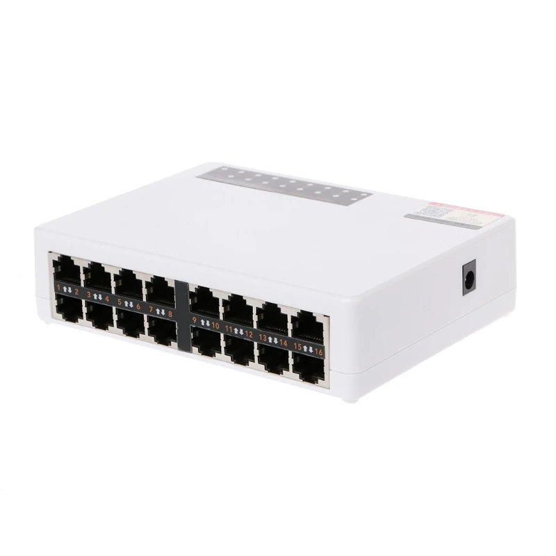 

Professional 16 Ports 10/100Mbps Fast Ethernet LAN RJ45 Network Switch Hub Desktop PC Switche