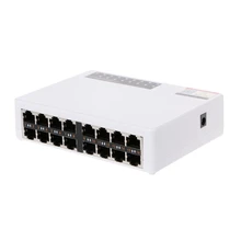 Professional 16 Ports 10/100Mbps Fast Ethernet LAN RJ45 Network Switch Hub Desktop PC Switche