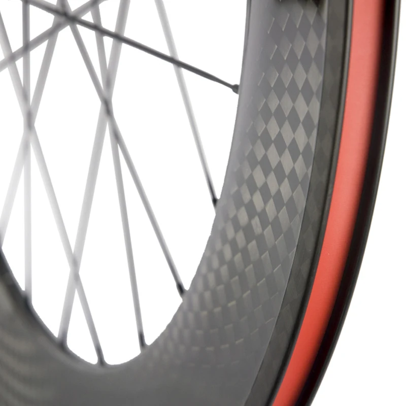 Sale Full Carbon Fibre T700 Tri Spoke Wheel 70mm Depth 3 Spoke Wheel Road Bike Wheels Clincher Carbon Wheelset 5