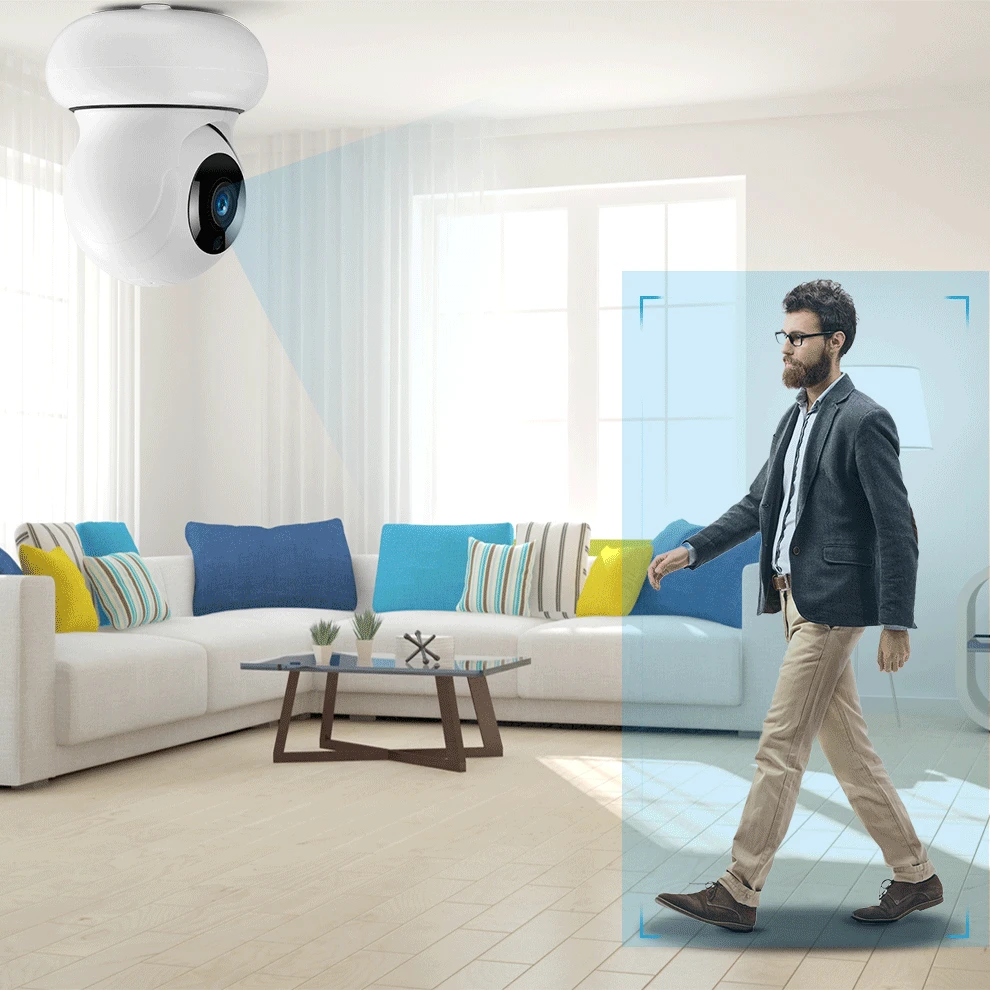 FREDI 4X Zoomable ip-камера 1080P камера наблюдения с автоматическим отслеживанием домашняя камера безопасности беспроводная сеть WiFi PTZ CCTV камера