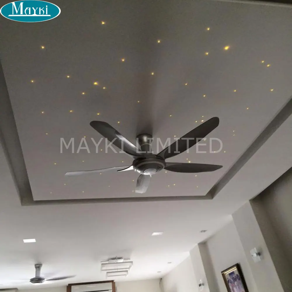 fiber optical light starry ceiling