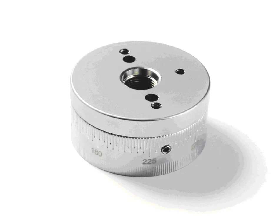 

Z023A Mini Electroplated Rotary Table/ Metal Rotation Plate/Aluminum Turntable/Zhouyu Accessory