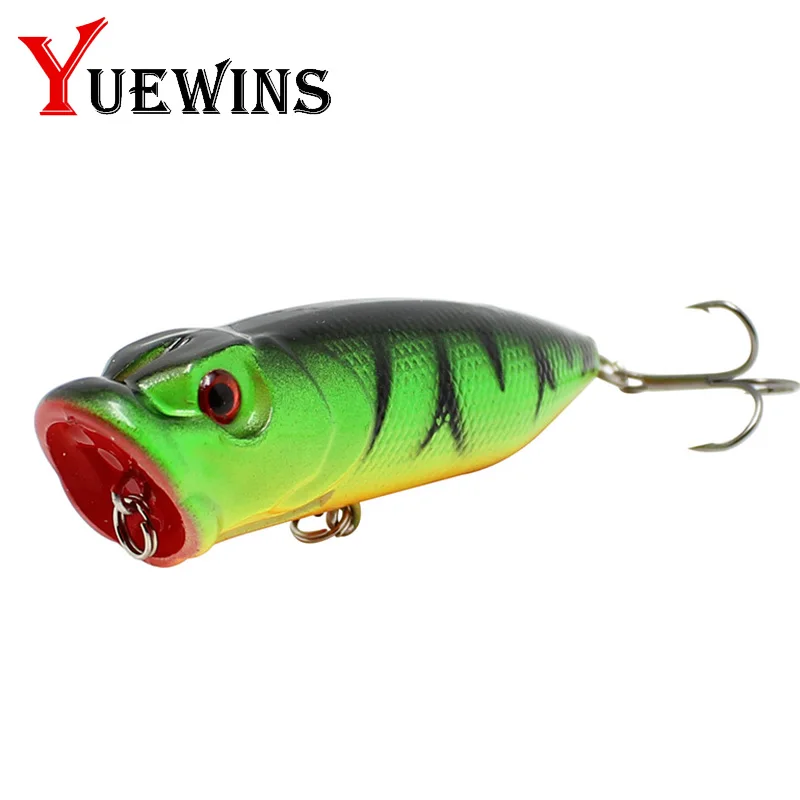 

Yuewins 6.5cm 11.9g Popper Fishing Lure Hard Artificial Bait Topwater Fishing Wobblers Plastic Fish Crankbait Pesca TP161