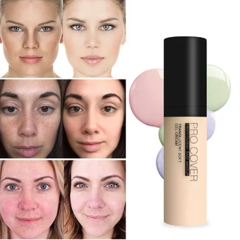 

Concealer Sunscreen Cosmetic Long Lasting Foundation Essence Invisible Pores Makeup Liquid Foundation Makeup W1