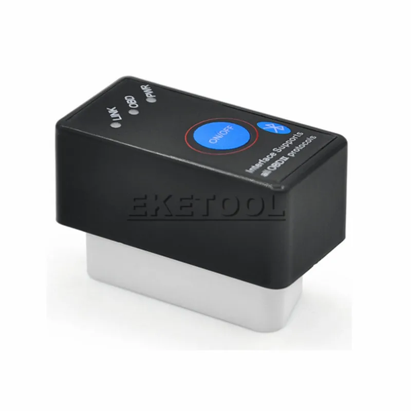 Выключатель питания ELM327 Bluetooth V2.1 MINISize OBD/OBD2 диагностический сканер V2.1 беспроводной Android Torque ELM 327 переключатель Buttom