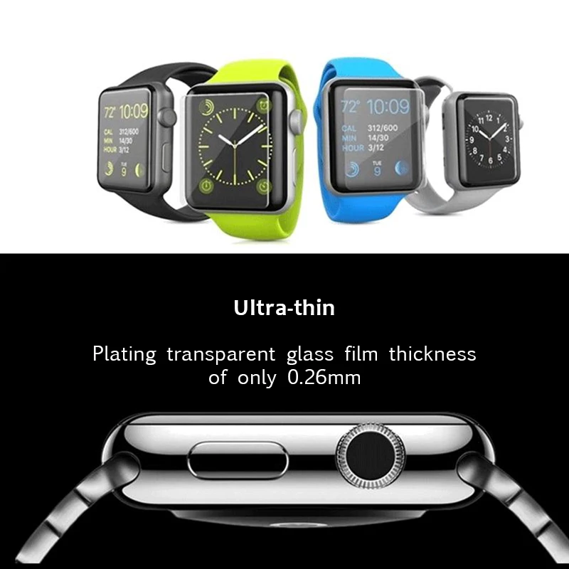 Силиконовый ТПУ прозрачный мягкий чехол для часов Apple Watch серии 4 1 2 3 42 мм/38 мм/44