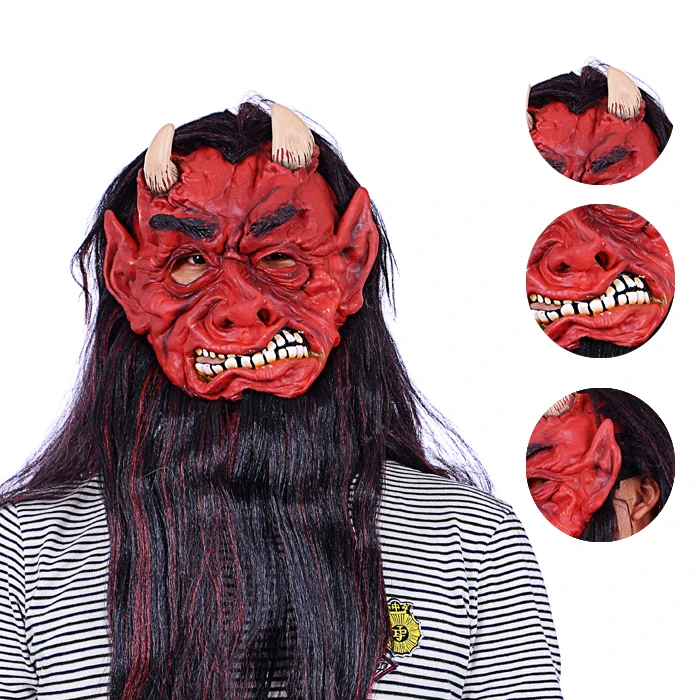 Factory Eco Friendly Latex Horror Halloween Mask  ...