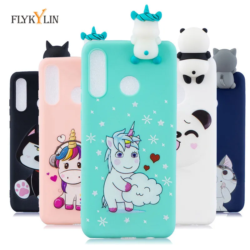 Чехол для Huawei P30 Lite чехлы P8 2017 P10 P20 Pro яркие мягкие ТПУ Силиконовые телефонов