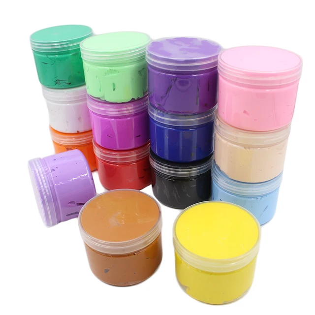 300ML Big Box Slime Butter Fluffy DIY Light Clay Toys Kit Floam Slime Antistress Kids Toy  Cotton Clay Toy Plasticine Supplies 6