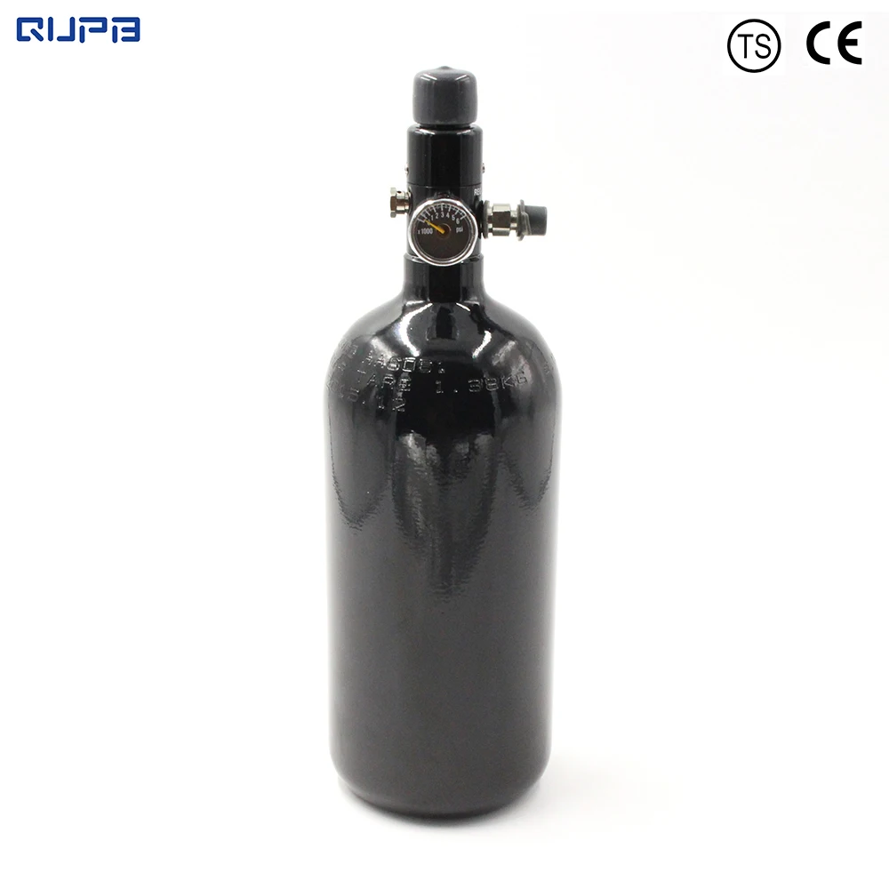 QUPB 0.74L Paintball Equipment HPA Paintball Tank 3000PSI 45CI