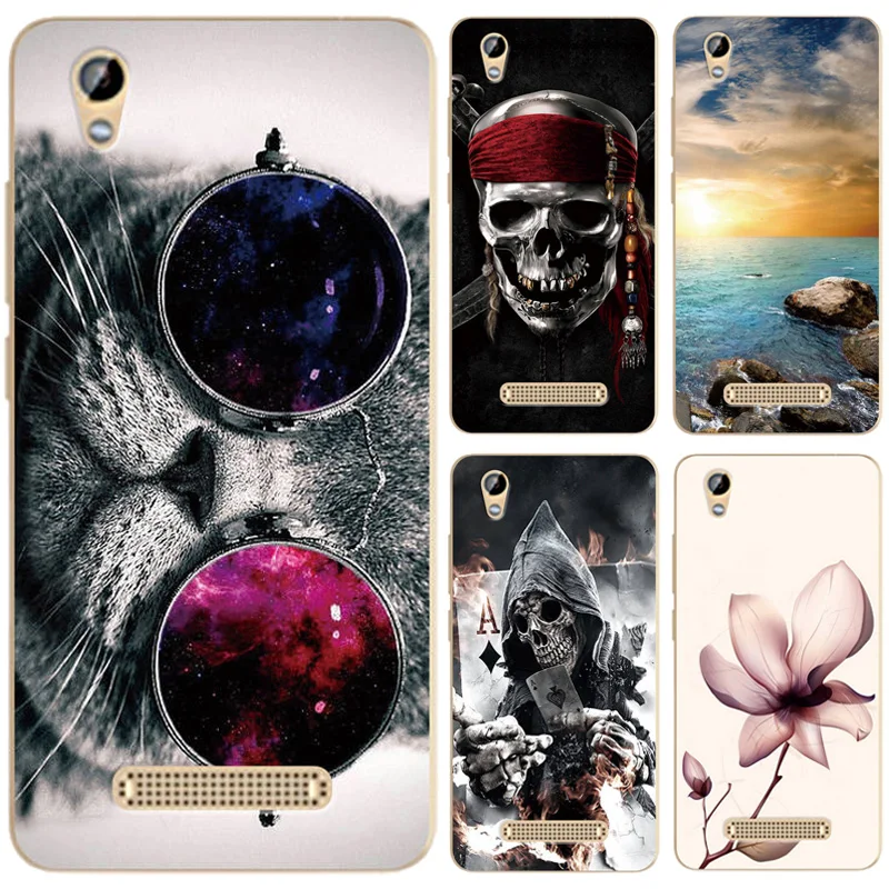 Case For ZTE Blade X3 D2 A452 Cat Flower Animal Patterned Soft Shell T620 A 452 T 620 Mobile Phone Back Cover |