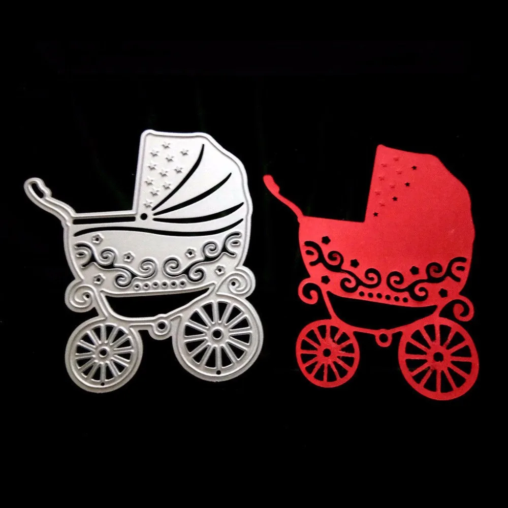 Metal Cutting Dies Stencil Scrapbooking Paper Card Embossing Craft DIY Baby bed