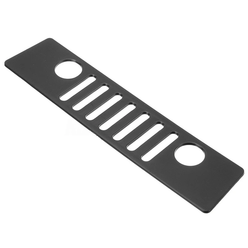 Black  3rd Brake Rear Light Grille Cover Trim For Jee-p Wrangler JK 2007-2018