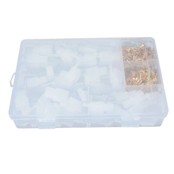 

40 Set Practical Auto Electrical 2 3 4 6 Pin 2.8 mm Wire Terminal Connector with Fixed Hook Male Female Terminals Housing