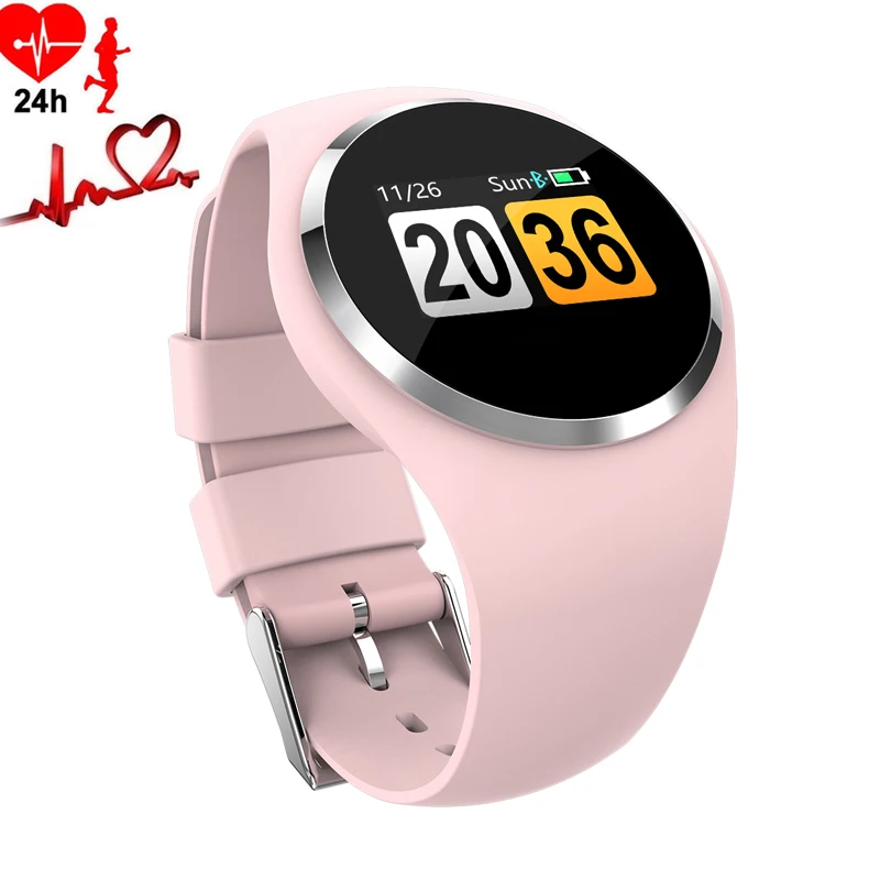 Billige Luxus Frauen Männer Smart Uhr Wasserdicht Calorie Pedometer Sport Uhren Blutdruck Monitor Fitness Armband Für Android IOS