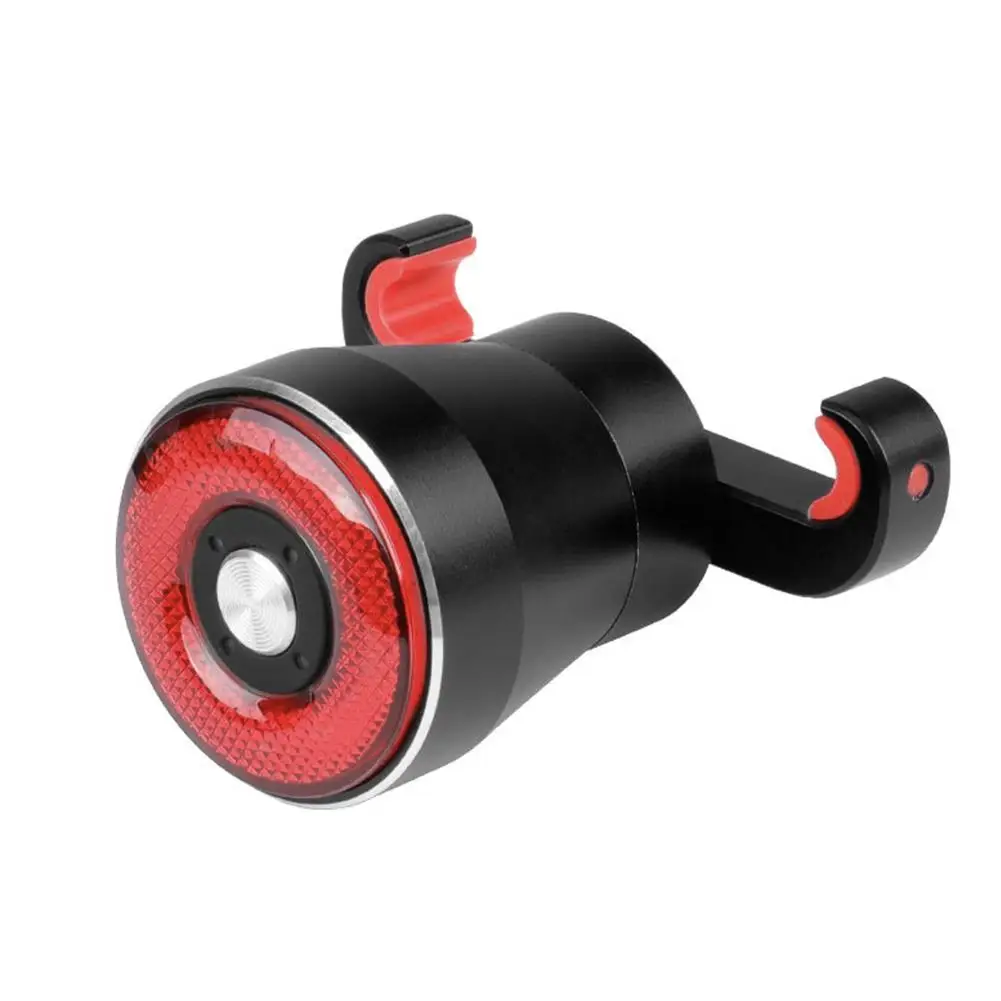 Smart Bike Brake Tail Light Ultra Bright Bike Light Rechargeable Auto On//Off DD