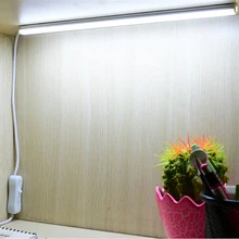 Портативный USB светодиодный ночной Светильник 5В USB кабель Светодиодные ленты бар для Мощность банк компьютера ПК ноутбука Тетрадь настольная лампа светильник ing лампа